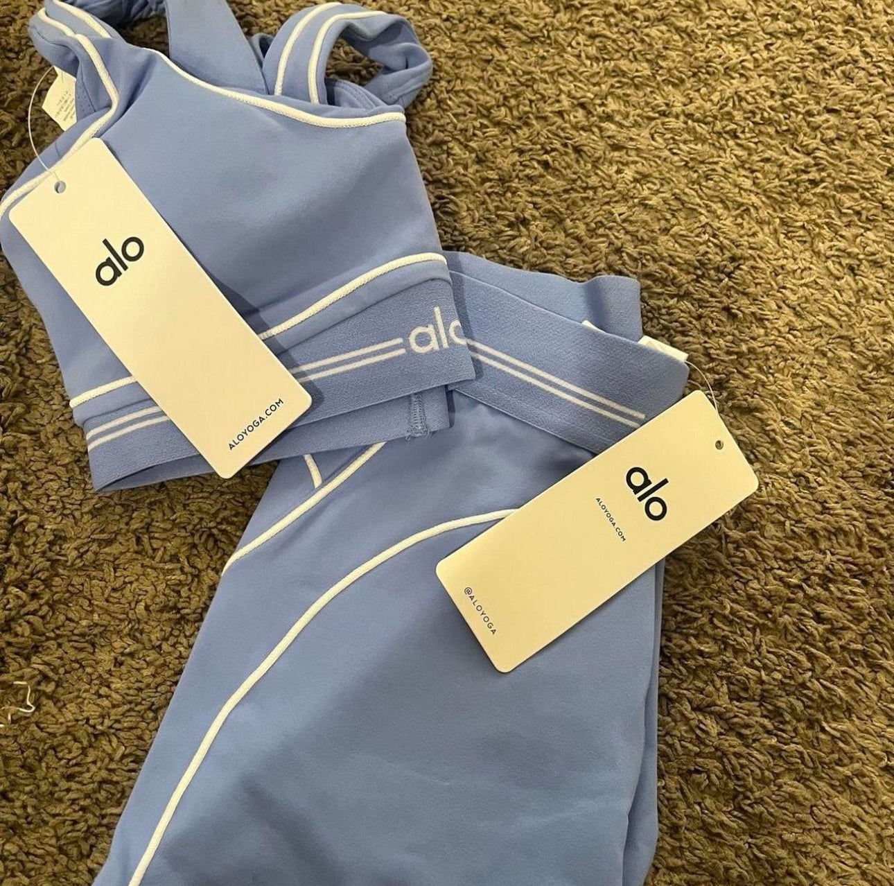 alo pants & tank set