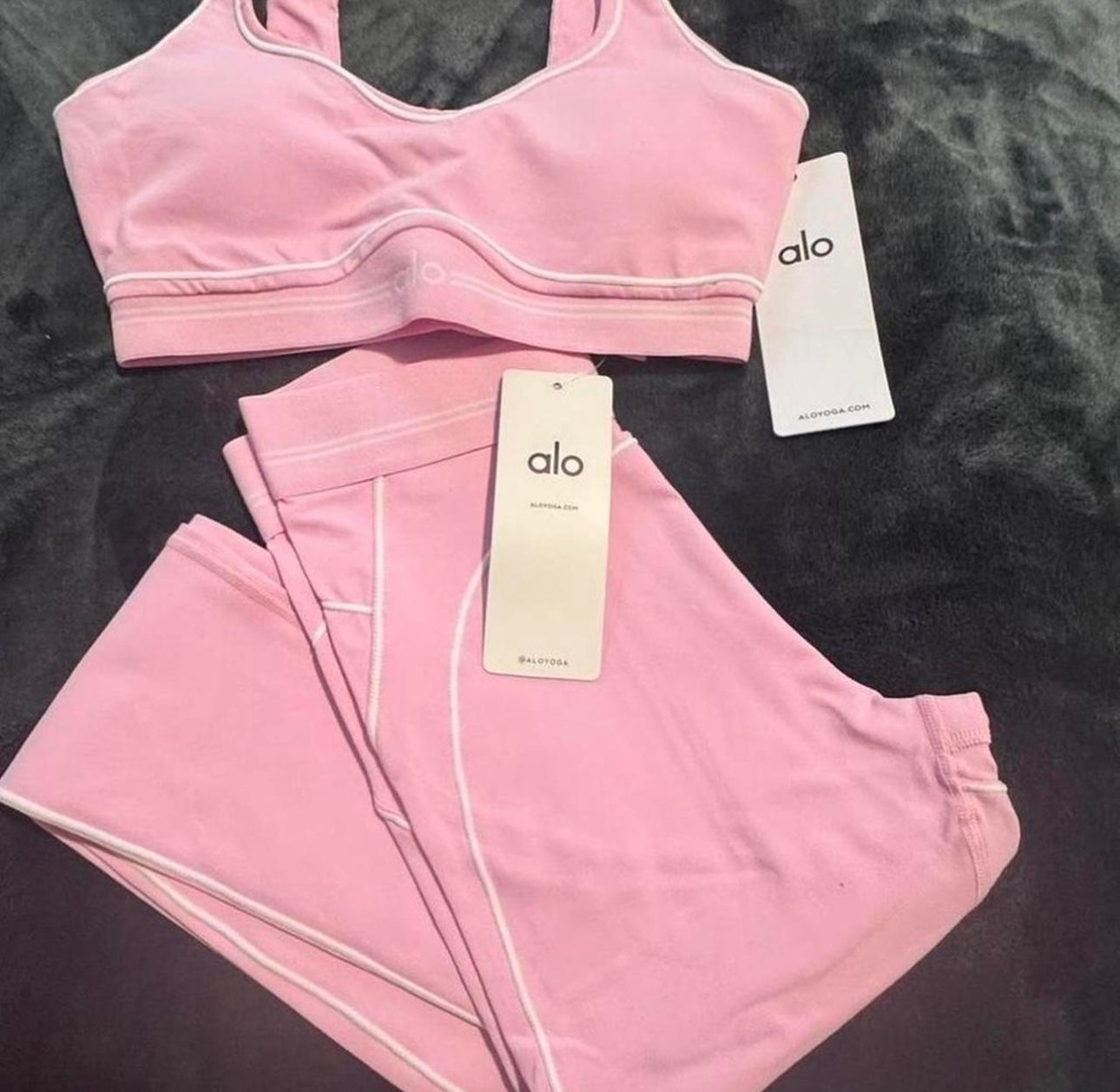 alo pants & tank set