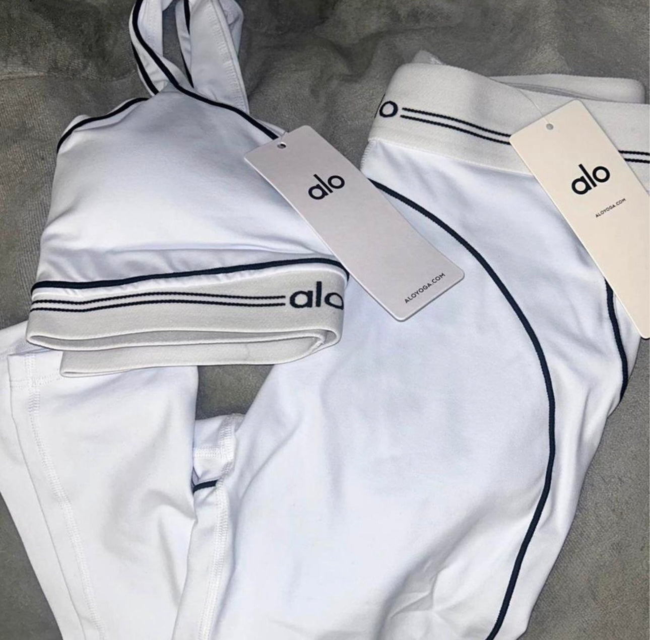 alo pants & tank set