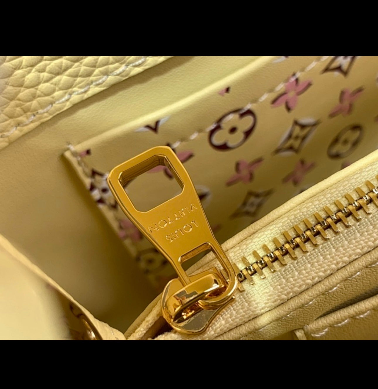 louis vuitton yellow purse