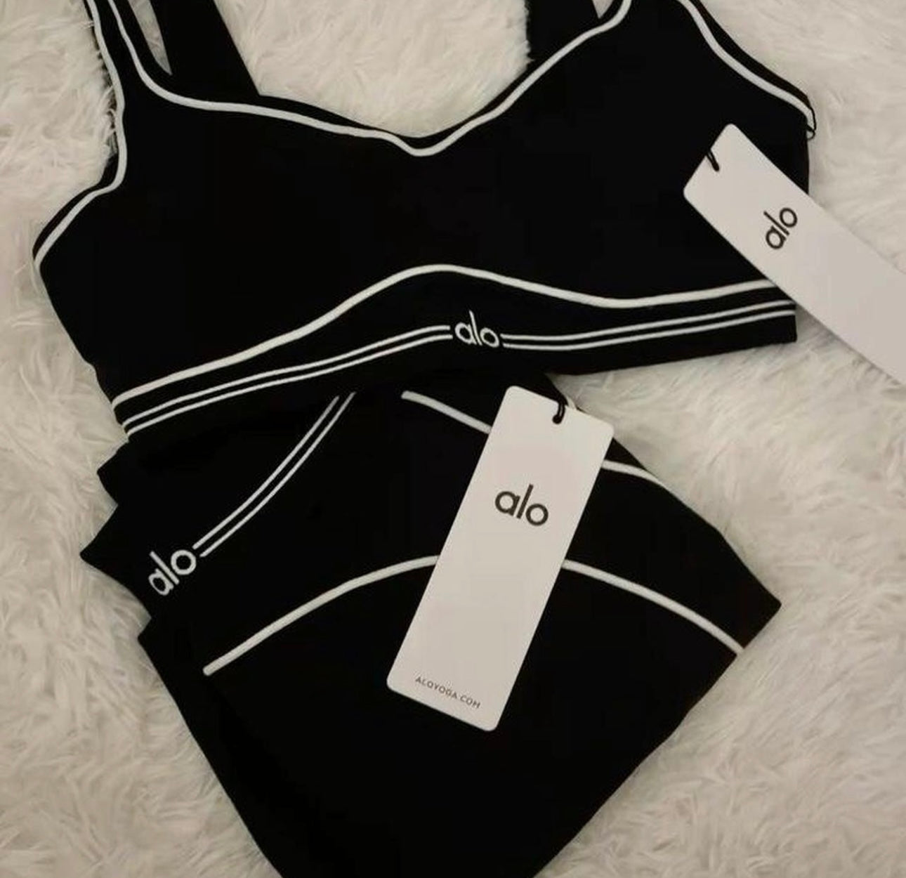 alo pants & tank set